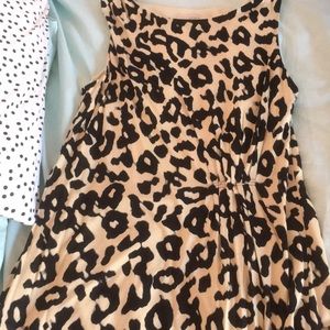 Leopard print dress